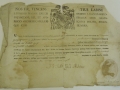 1 sur 3, document religieux avec cire avant restauration.JPG